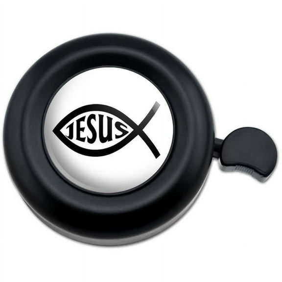 Ichthus Fish Christian Jesus Bicycle Handlebar Bike Bell