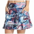 thumbnail image 1 of Ichuanyi Summer Dresses Women's shorts skirt tennis running exercise high waist sports with pockets, 1 of 9