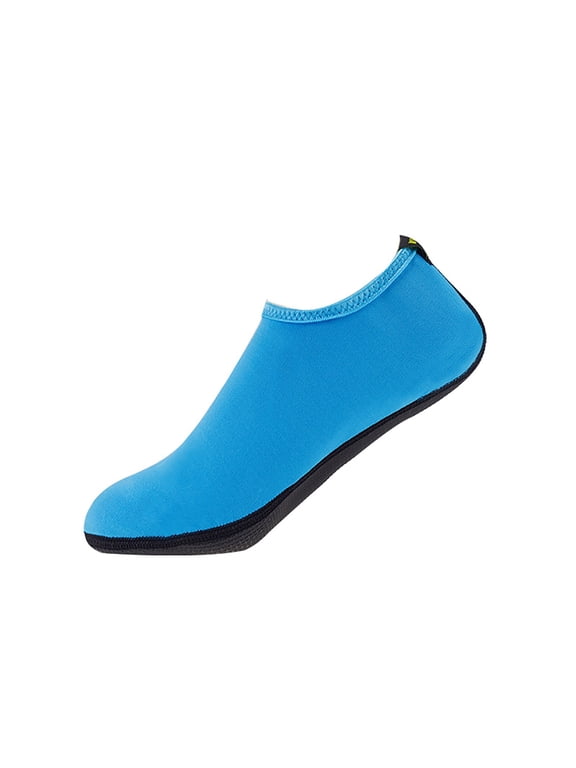 Ichuanyi Men's and Women's Water socks Barefoot Speed Dry Anti-skid Water Socks Yoga