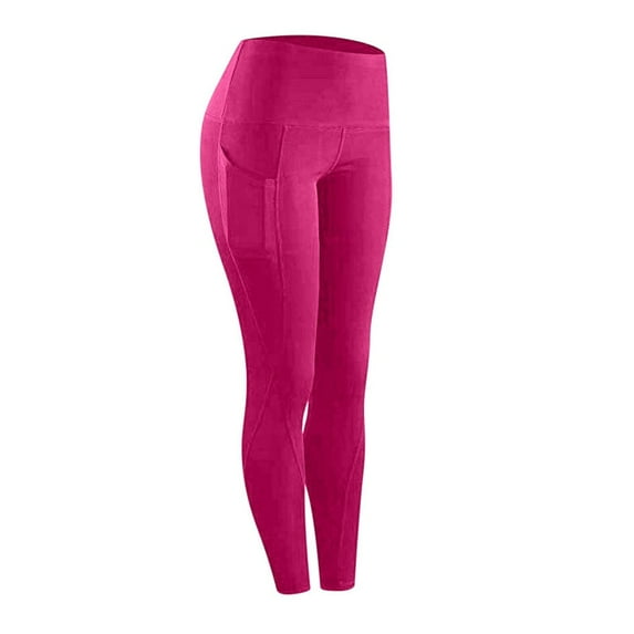 Ichuanyi Women Workout Out Pocket Leggings Fitness Sports Running Yoga Athletic Pants