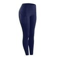 thumbnail image 1 of Ichuanyi Women Workout Out Pocket Leggings Fitness Sports Running Yoga Athletic Pants, 1 of 7
