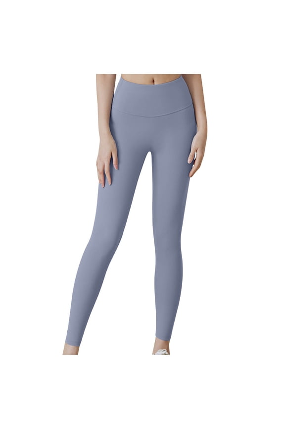 Ichuanyi Women Workout Out Solid Leggings Fitness Sports Running Yoga Athletic Pants