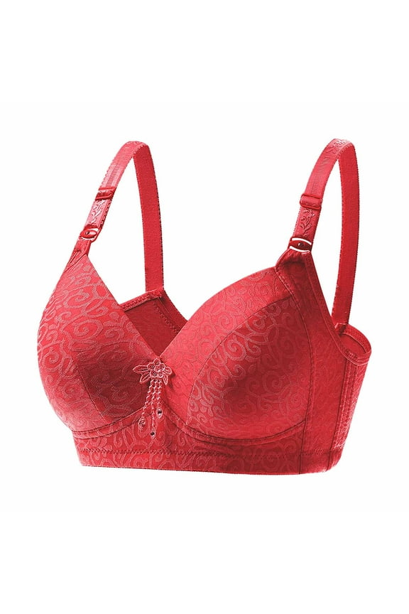 Ichuanyi Women's Bra Wire Free Underwear OnePiece Bra Everyday Underwear Bras