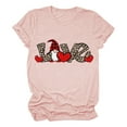 thumbnail image 1 of Ichuanyi Women's Casual Love Letter Printing Short Sleeve T-Shirt Tops Valentine's Shirts, 1 of 3