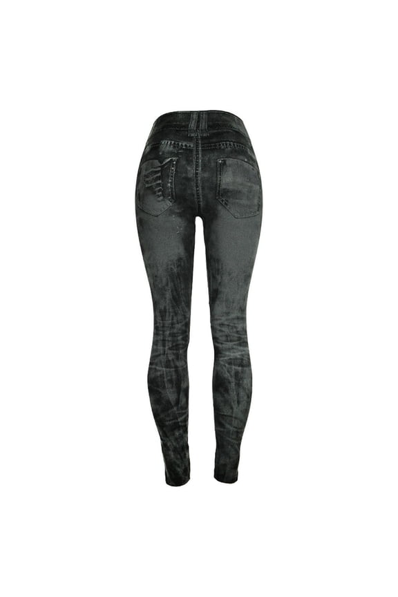 Ichuanyi Women's Jeans Bottom Pants Coloured Hip-up Super Bomb Slim Nine-minute Pants