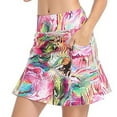 thumbnail image 1 of Ichuanyi Women's shorts skirt tennis running exercise high waist sports with pockets, 1 of 9