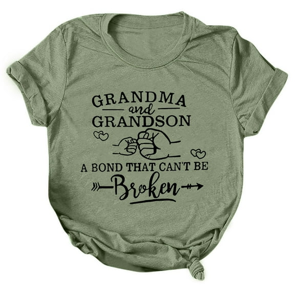 Ichuanyi Womens Shirts , Women Casual Letter Printing Short Sleeves O-Neck Loose T-Shirt Blouse Tops