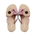 thumbnail image 1 of Ichuanyi Womens Shoes Clearance Women's Slippers Ladies Flip Flops Flat Beach Shoes Flat Flip Flops, 1 of 5