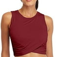 thumbnail image 1 of Ichuanyi Womens Tops, Summer Women Workout Tops For Women Cropped Tank Tops Dance Tops Sport Yoga Shirts, 1 of 6