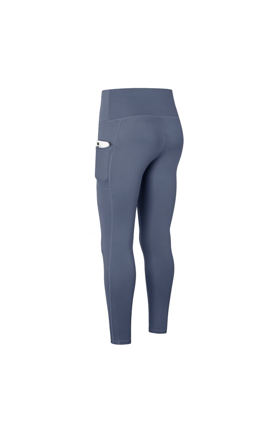 Ichuanyi Womens Yoga Pants, Ladies High Waist Sports Pants Yoga Fitness Skin-friendly Nude Double-sided Hip-lifting Sports Trousers