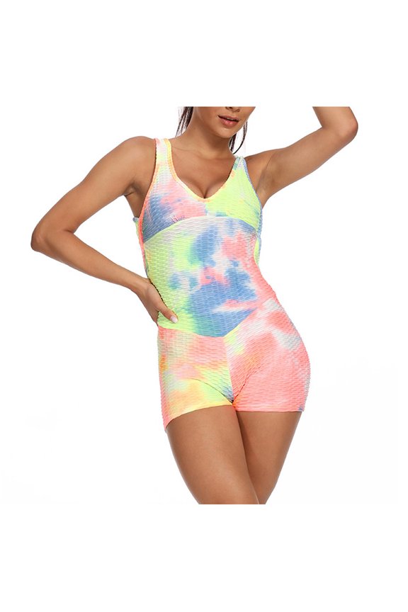 Ichuanyi Womens Yoga Pants, Women's Bubble Hip Lifting Exercise Fitness High Waist Jumpsuits Yoga Pants