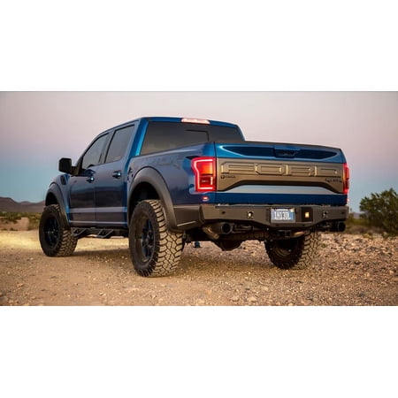 Ici (Innovative Creations) Al Rbm17fdn Alumilite Rear Bumper Fits 17 23 Fits/For Fits select: 2017-2023 FORD F150 RAPTOR