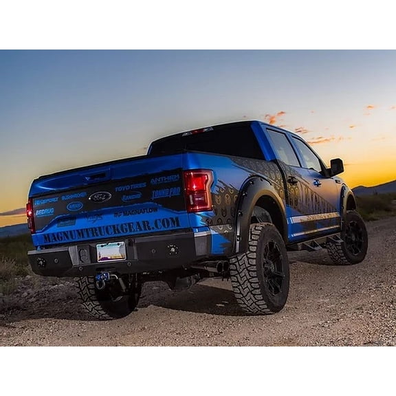 Ici (Innovative Creations) Al Rbm85fdn Alumilite Rear Bumper Fits 15 23 Fits/For Fits select: 2015-2022 FORD F150, 2023 FORD F150 SUPER CAB