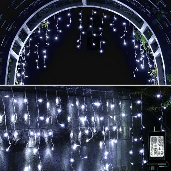 White Cable Christmas Lights