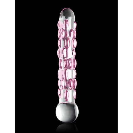 Icicles No. 7 - Clear / Pink