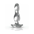 thumbnail image 1 of Icicles No.72 Glass Anal Plug with Base, Clear, 1 of 3