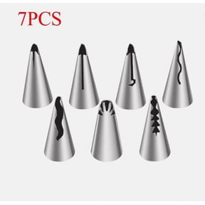 Icing Piping Tips Ruffle Tips 7 PC