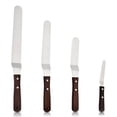 thumbnail image 1 of Icing Spatula Cake Cream Butter Scraper Professional Smoother Supplies Angled, 4 Pieces, 1 of 8