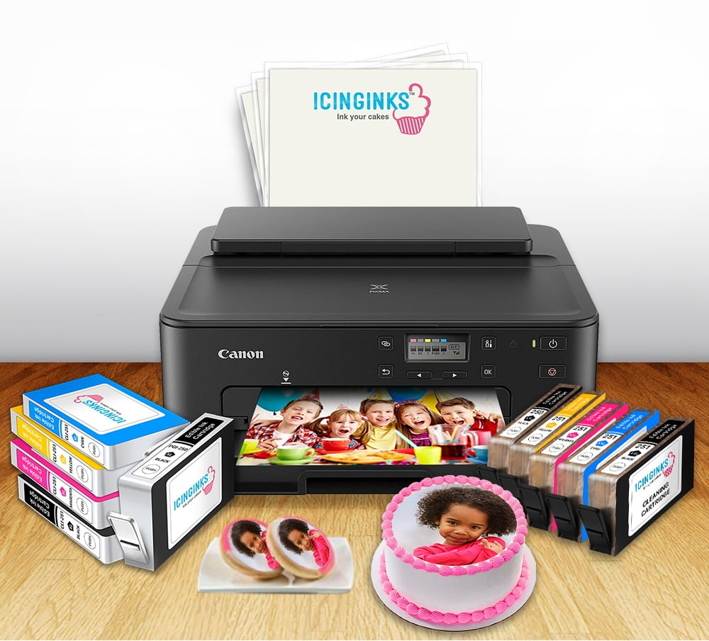 Icinginks Intermediate Edible Ink Printer Bundle Package With Edible Ink Cartridges Edible Ink 7967