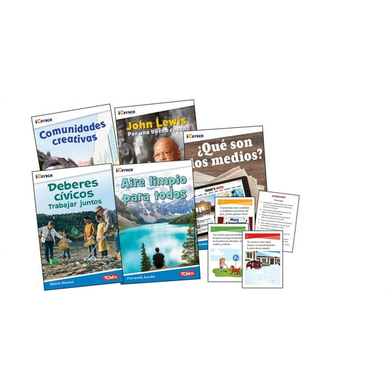 Icivics: Icivics Spanish Grade 3: Community & Social Awareness 5-Book Set + Game Cards (Other)