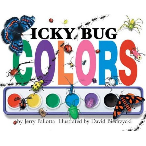 Icky Bug Colors (Paperback) by Jerry Pallotta