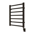 thumbnail image 1 of Ico Bath E702 Tuzio Milano 23-1/2"W X 31"H 110 V Plug-In Steel Towel Warmer - Black, 1 of 1