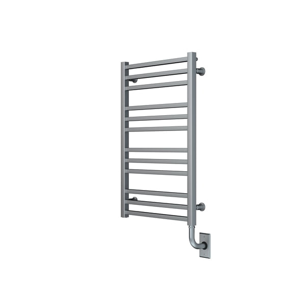 Ico Bath H310 Tuzio Avento 19-1/2"W X 31"H Hydronic Steel Towel Warmer - Nickel
