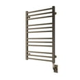 thumbnail image 1 of Ico Bath H320 Tuzio Avento 23-1/2"W X 31"H Hydronic Steel Towel Warmer - Nickel, 1 of 2