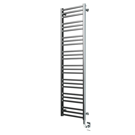 Ico Bath H370 Tuzio Avento 19-1/2"W X 64"H Hydronic Steel Towel Warmer - Chrome