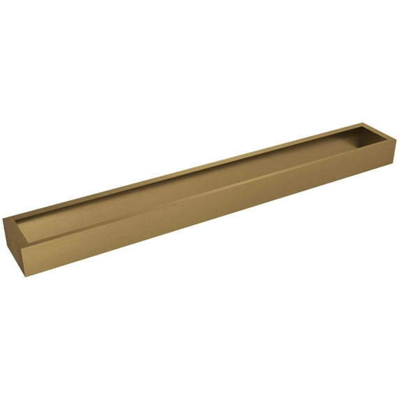 Ico Bath V114 Volkano Erupt 20" Towel Bar - Brushed Gold Dark