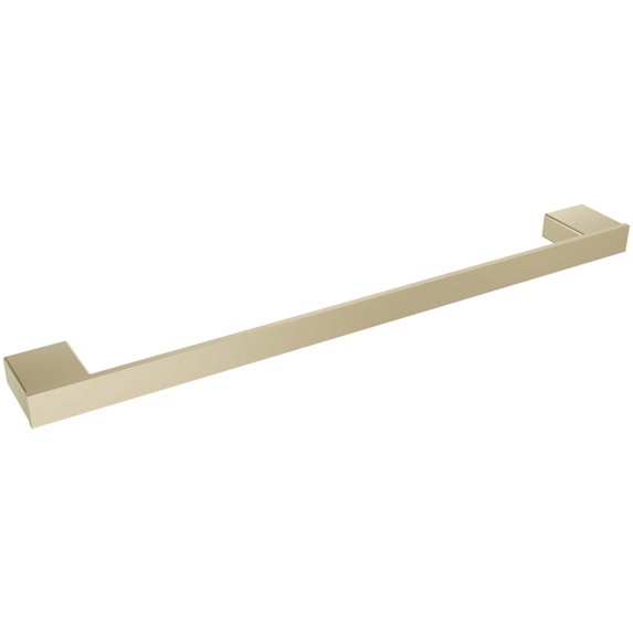 Ico Bath V313 Volkano Cinder 18" Towel Bar - Brushed Gold Light