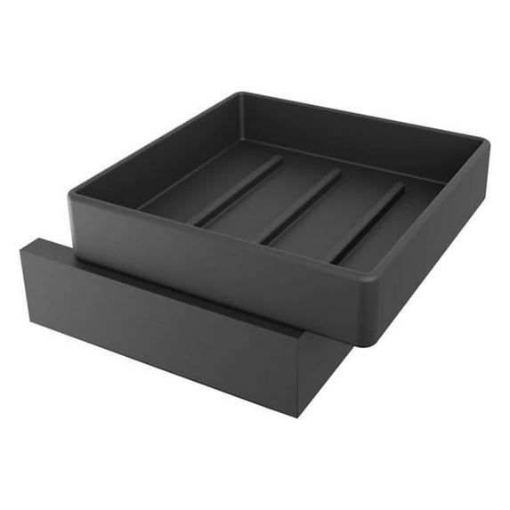 Ico Bath V551 Volkano Fire Series Wall Mounted Soap Dish - Black