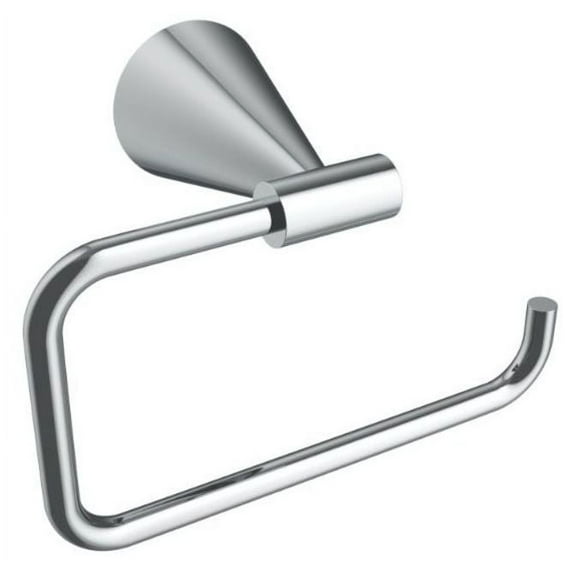Ico Bath V65033 Volkano Cone Wall Mounted Euro Toilet Paper Holder - Chrome
