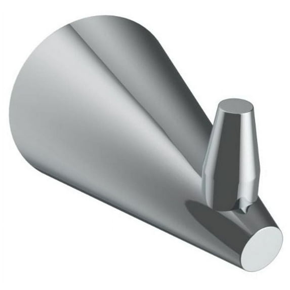 Ico Bath V65213 Volkano Cone Single Robe Hook - Chrome