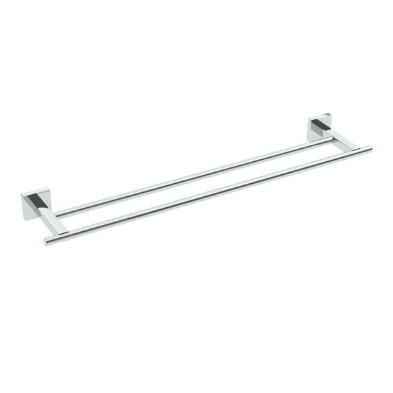 Ico Bath V6618 Heat 24" Double Towel Bar - Chrome