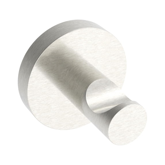 Ico Bath V67214 Lava Single Hook Robe Hook - Nickel