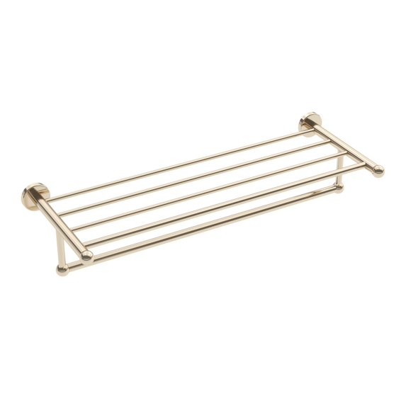 Ico Bath V68726 Ember 26" Brass Towel Rack - Nickel