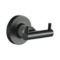 thumbnail image 1 of Ico Bath V69220.35 Volkano Blaze Double Robe Hook - Black, 1 of 1