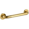 thumbnail image 1 of Ico Bath V9413 Round 12" Grab Bar - PVD Brushed Gold, 1 of 1