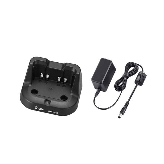 Icom Bc213 Rapid Charger With Bc123sa 110v Adapter