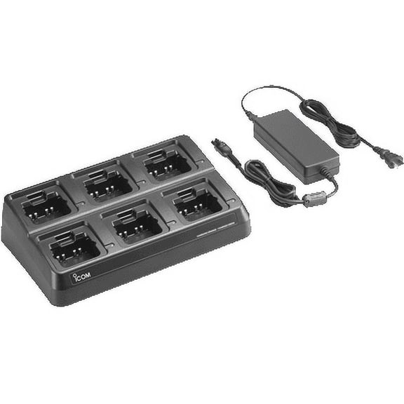 Icom BC214-1 Six-Gang Charger w/AC Adapter (US), M93