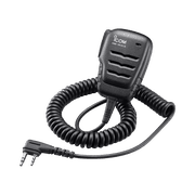 Icom HM-183LS Waterproof Speaker Microphone, IP67, 2-Pin Slim L-Type Connector