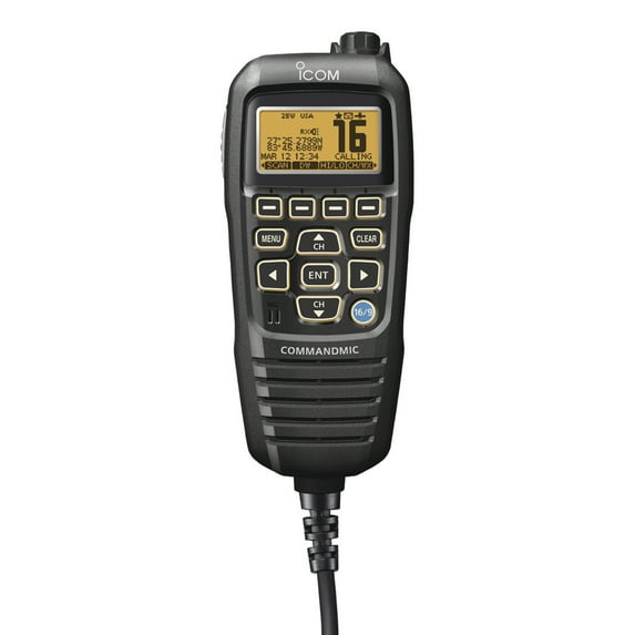 Icom HM195B Command Mic IV Black Second Station