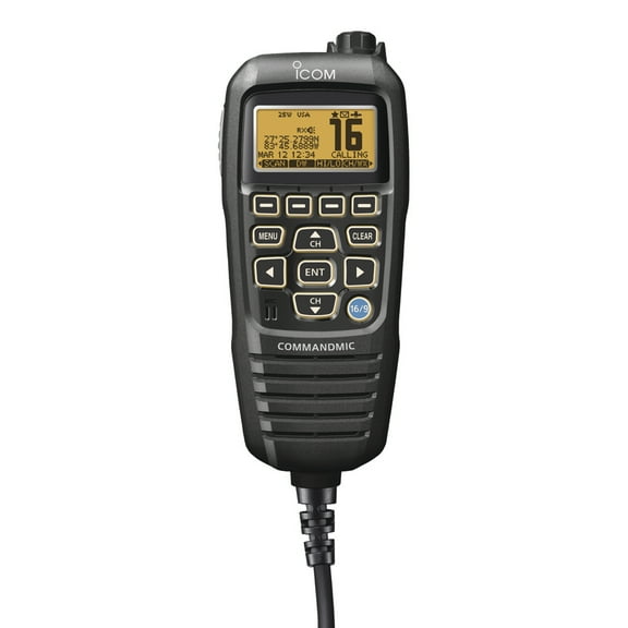 Icom HM195B Command Mic IV Black Second Station