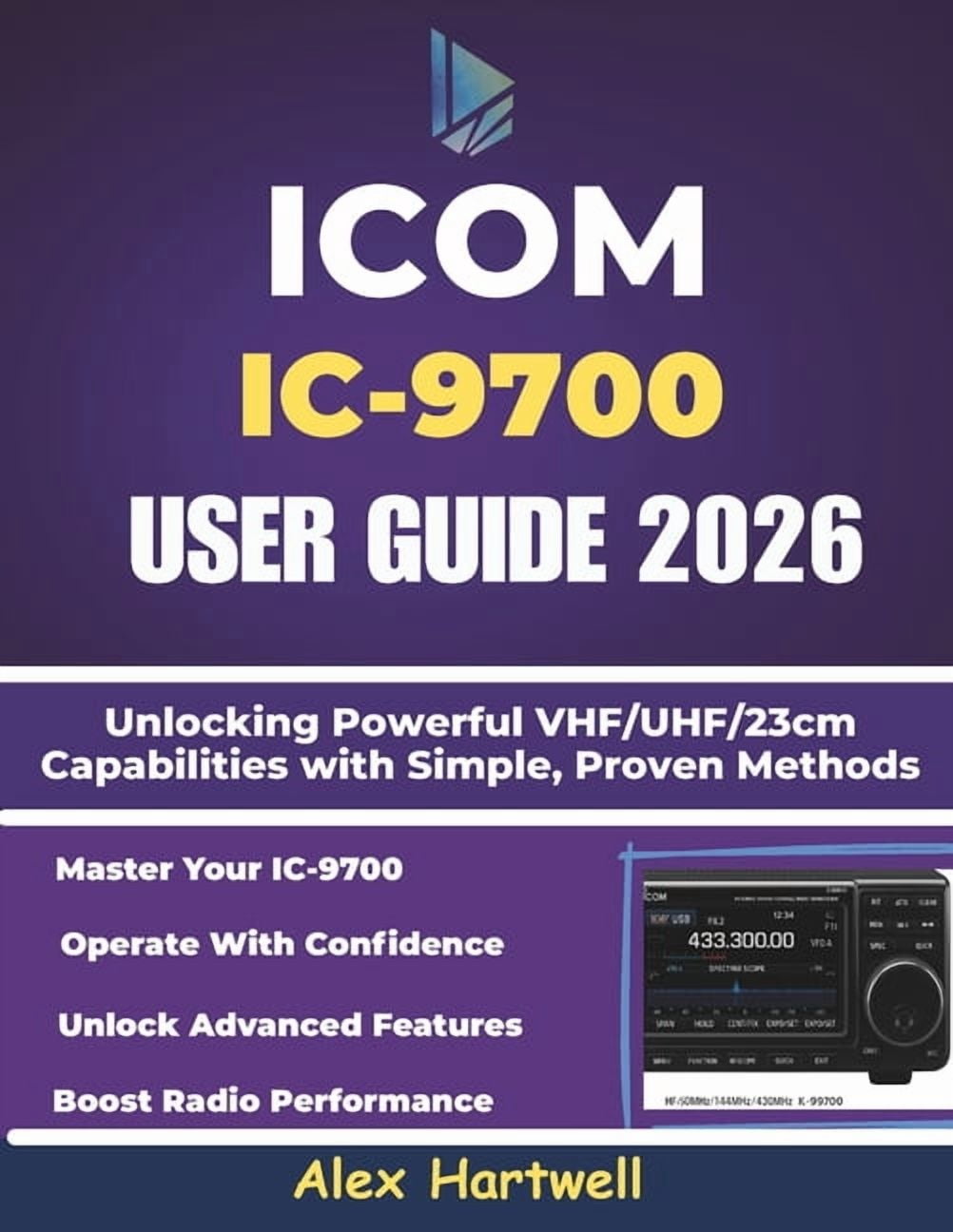 User Guide Icom Icom IC-9700 User Guide: Unlocking Powerful VHF/UHF/23cm Capabilities ...