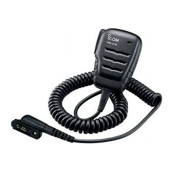 Icom HM236 Compact Waterproof Speaker Microphone
