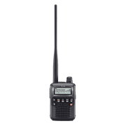 Icom R6 Wide Band Handheld Communications Receiver, AA Batteries, Black