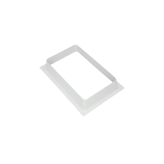 Icon 01936 RV Skylight Garnish SL422 for 22" x 14" Opening - White
