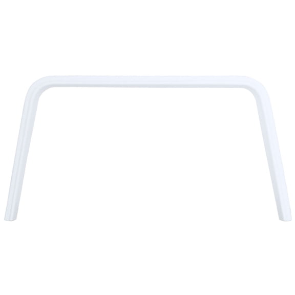 Icon 12391 Single Fender Skirt for Coachmen FS2391 - Polar White