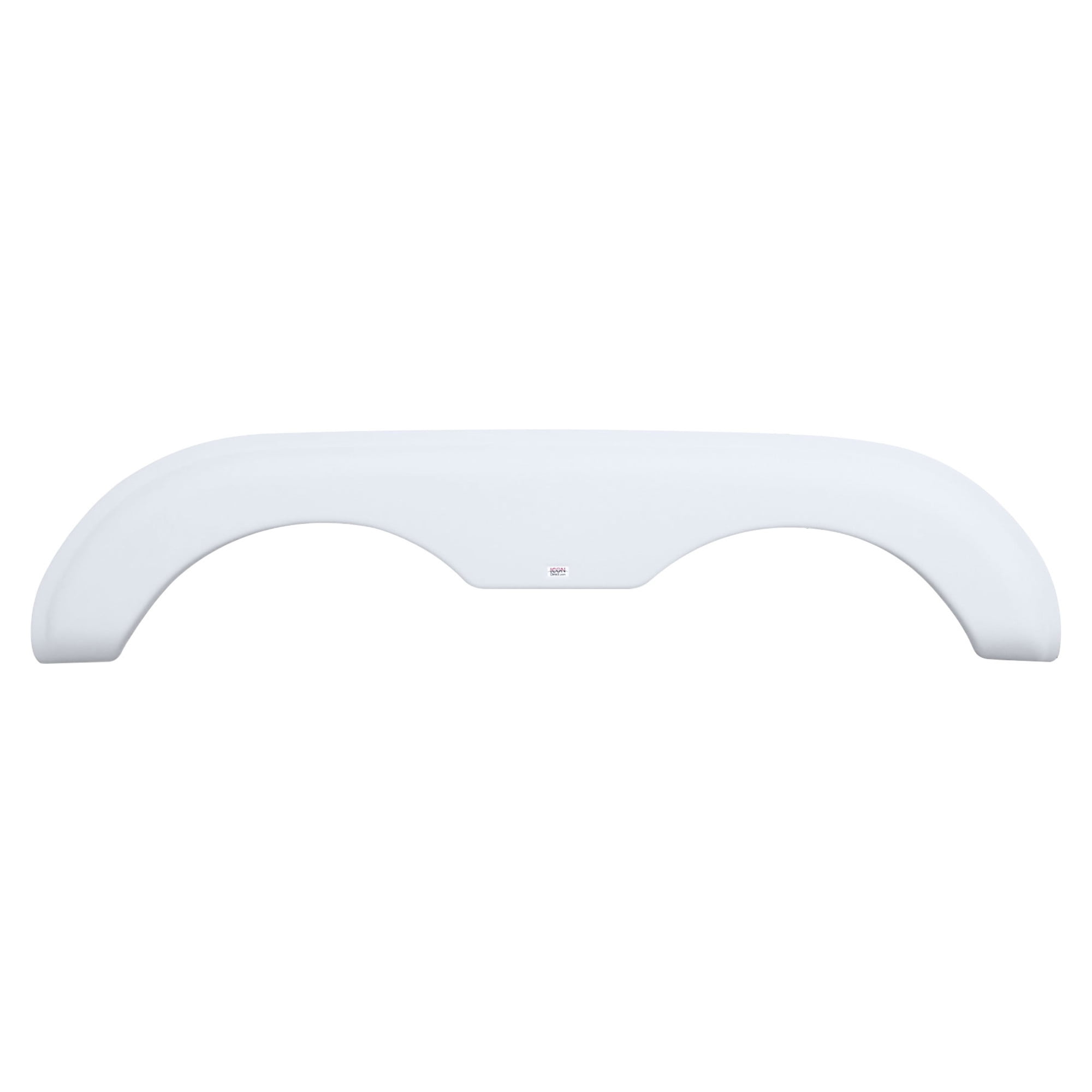 Icon 12392 Tandem Axle Fender Skirt FS2392 for Holiday Rambler - Polar White